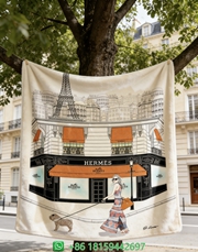 Hermes Throw Blankets